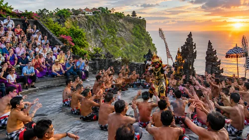 Arrival at Uluwatu