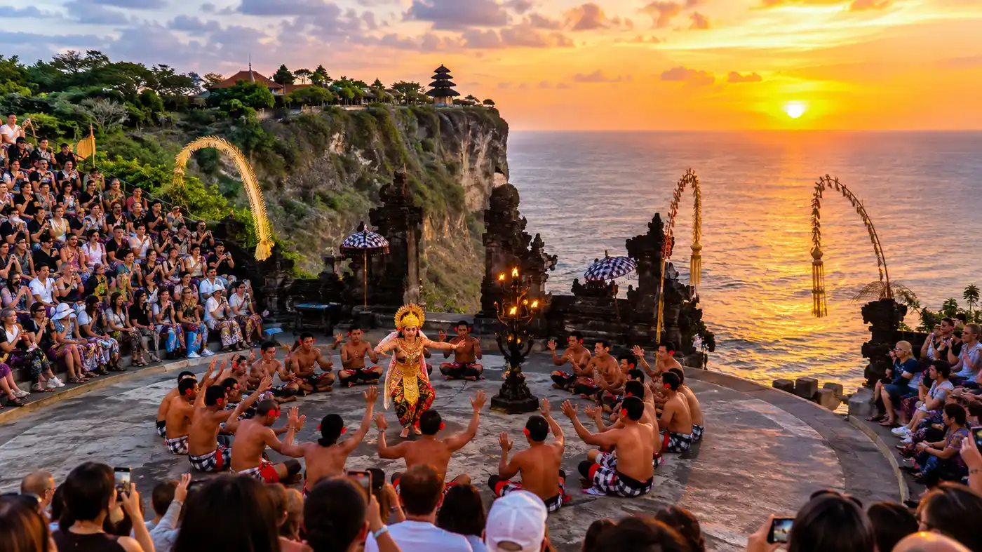 Uluwatu Temple Kecak Dance Tours & Sunset View